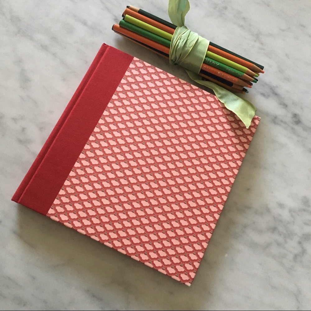 New journal. Measures 8.25” square.